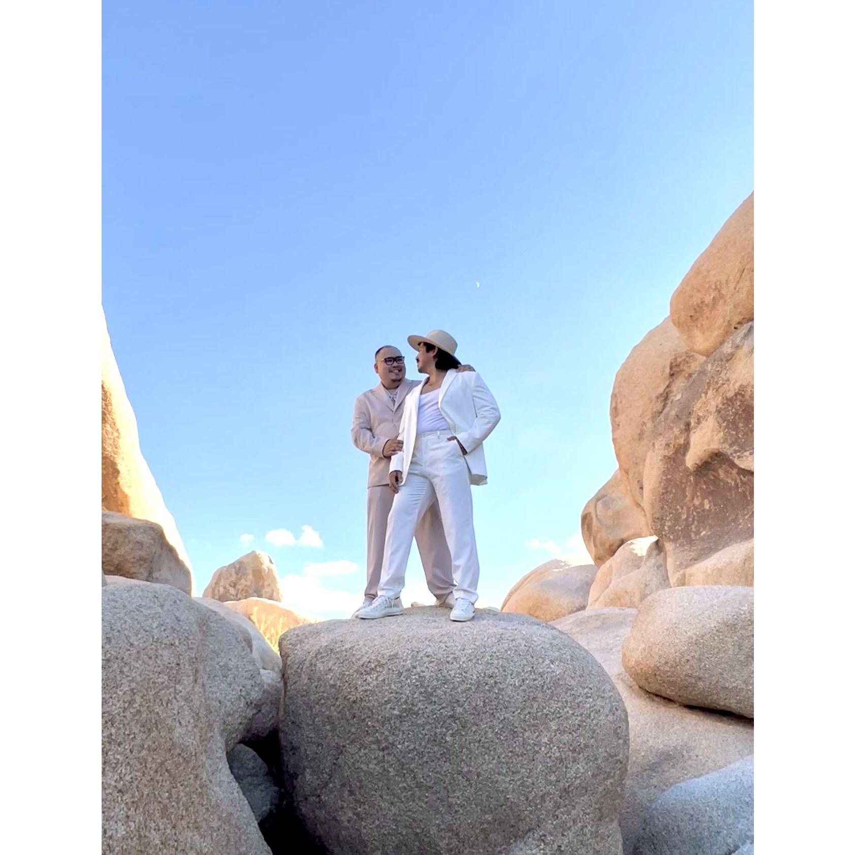 Engagement Shoot  at Joshua Tree 2023
