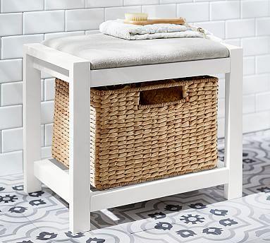 Ultimate Storage Stool + Basket