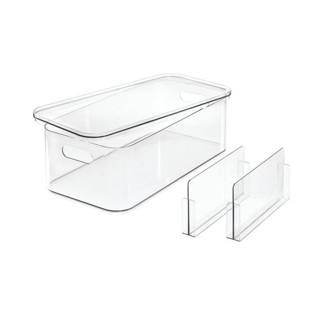 iDESIGN 16"x8"x5" Bin with Lid