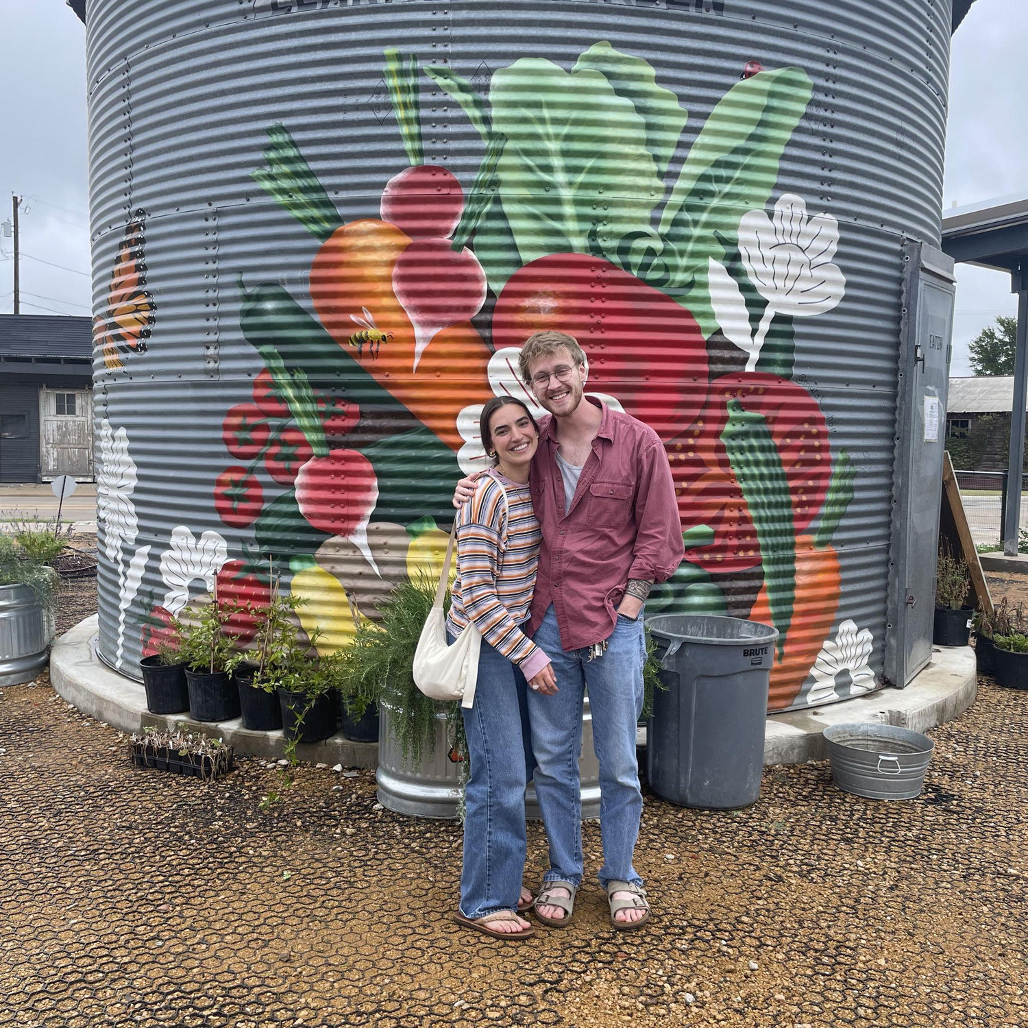 At the East McKinney Learning Garden