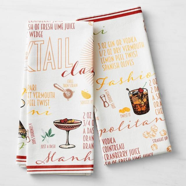 Cocktail Towels, Set of 2