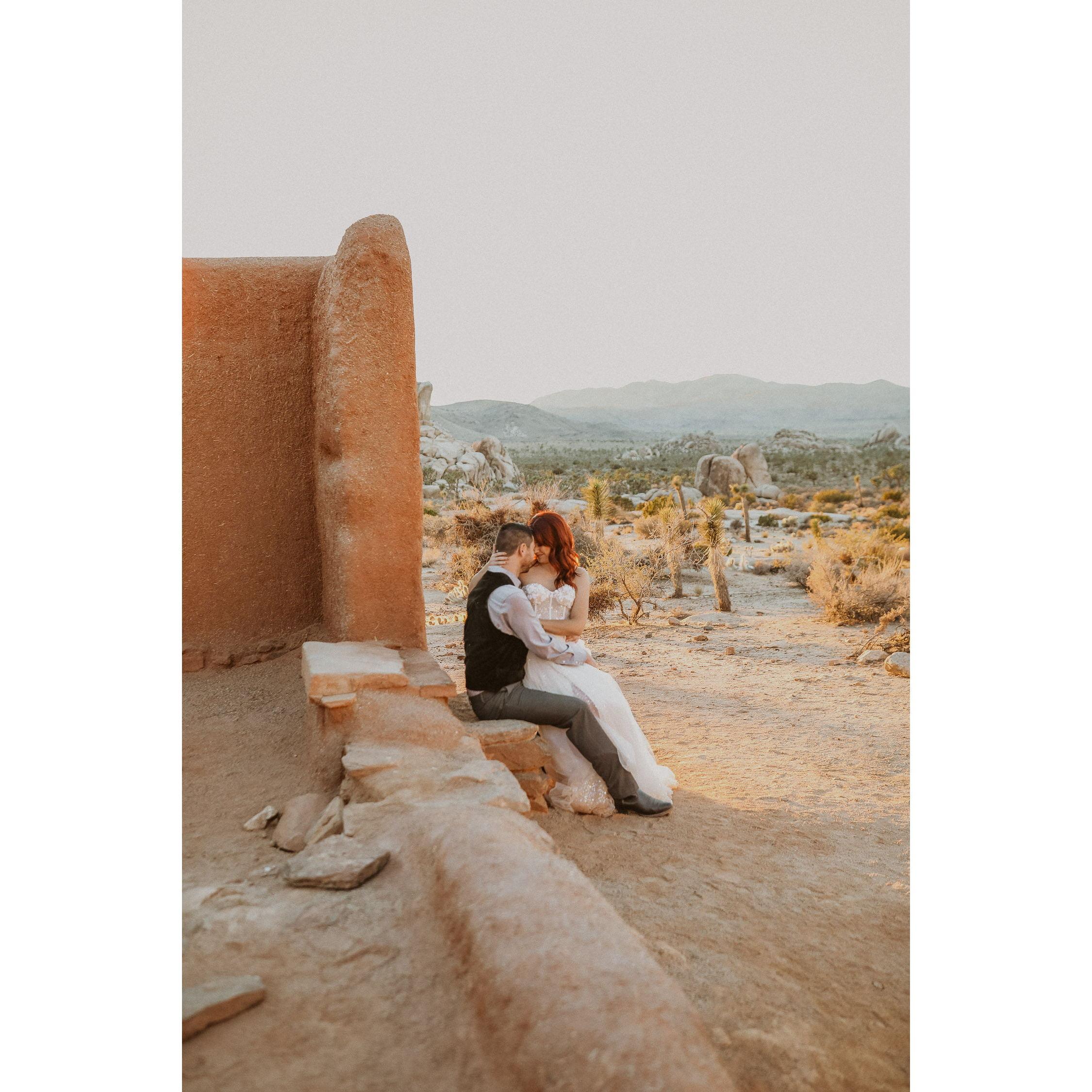 The PROPOSAL! 11/13/2021 in Joshua Tree