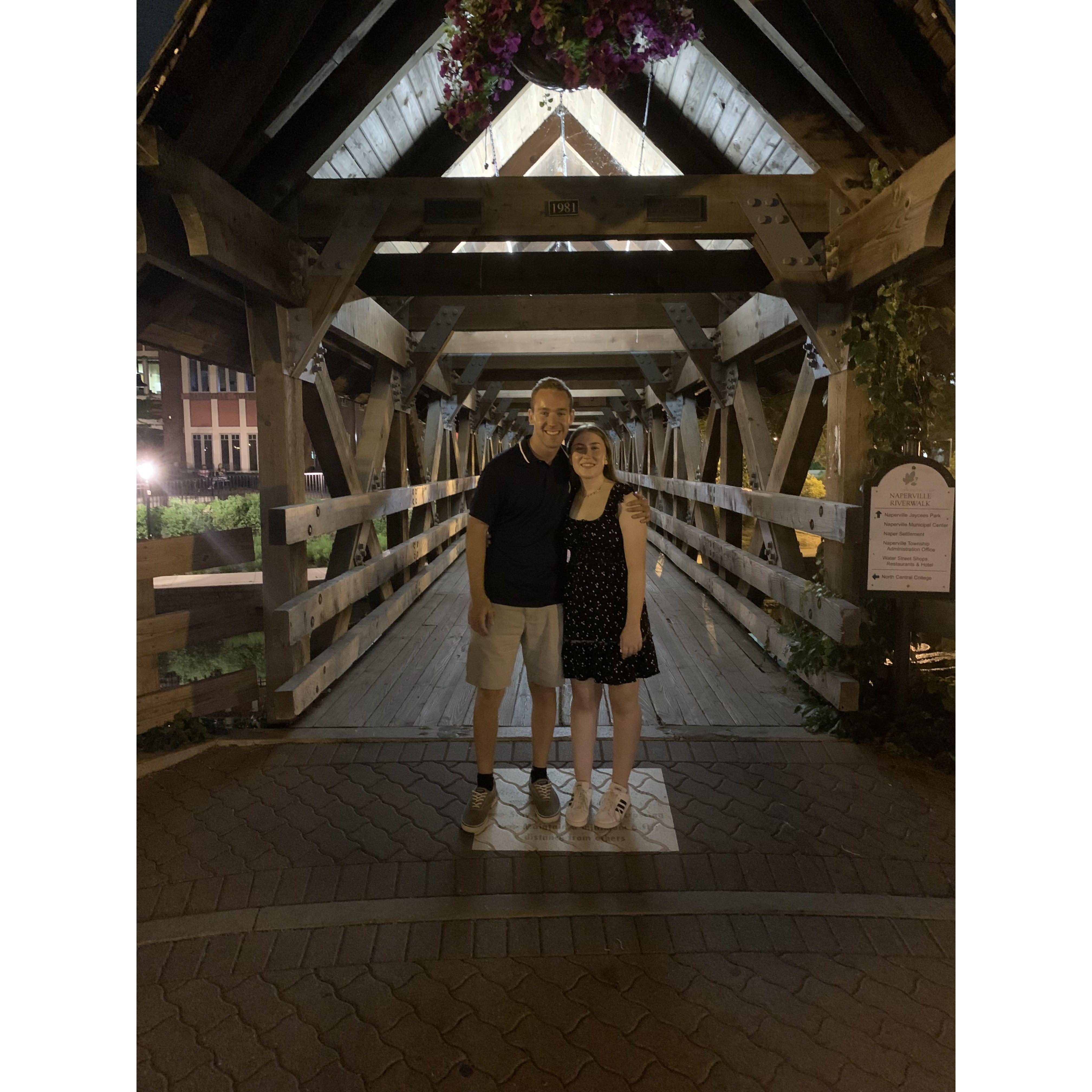 Our first date, 6/17/21