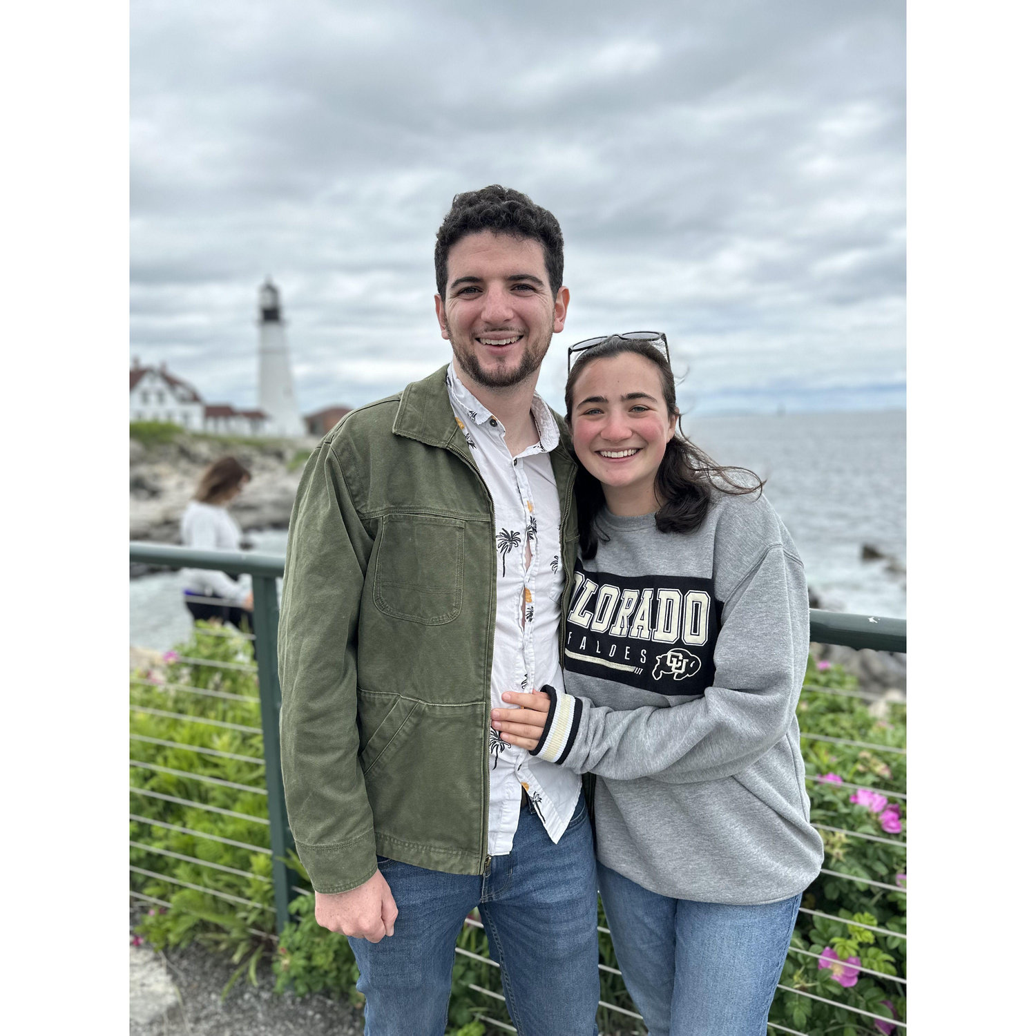 In 2023, we drove to the east coast to visit Jerry’s Maine family and see lots of loved ones. Unfortunately, a tick loved Jerry a little too much and landed him in the ER 1 week before Abigail moved.