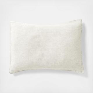 Grid Natural Hemp Sham