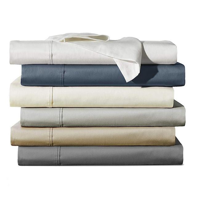 Brielle Home Viscose from Bamboo Cooling Super Soft & Breathable Elegant Boho Modern Chic Deep Pocket Sateen Sheet Set, King, Taupe