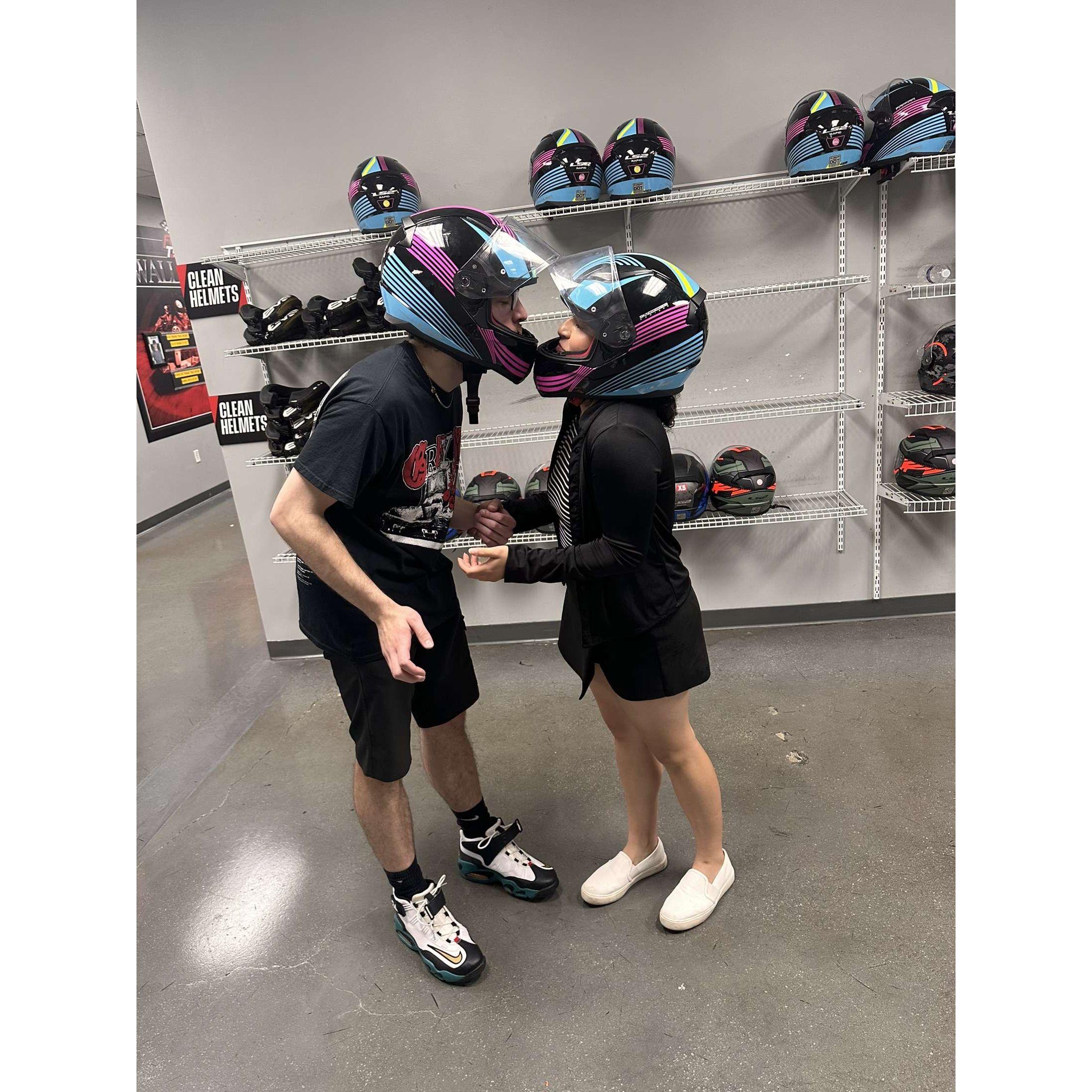 Our hearts are racing!