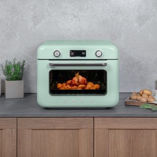 50's Retro Style Combi Countertop Air Fry Oven