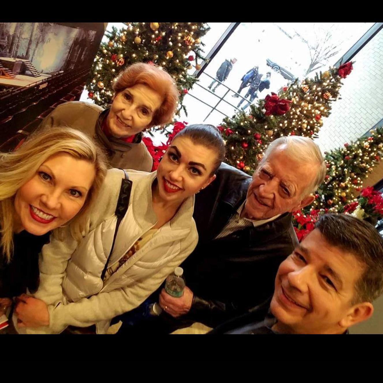 The Strauchs came to see my performance of the Nutcracker at The Lyric in Baltimore