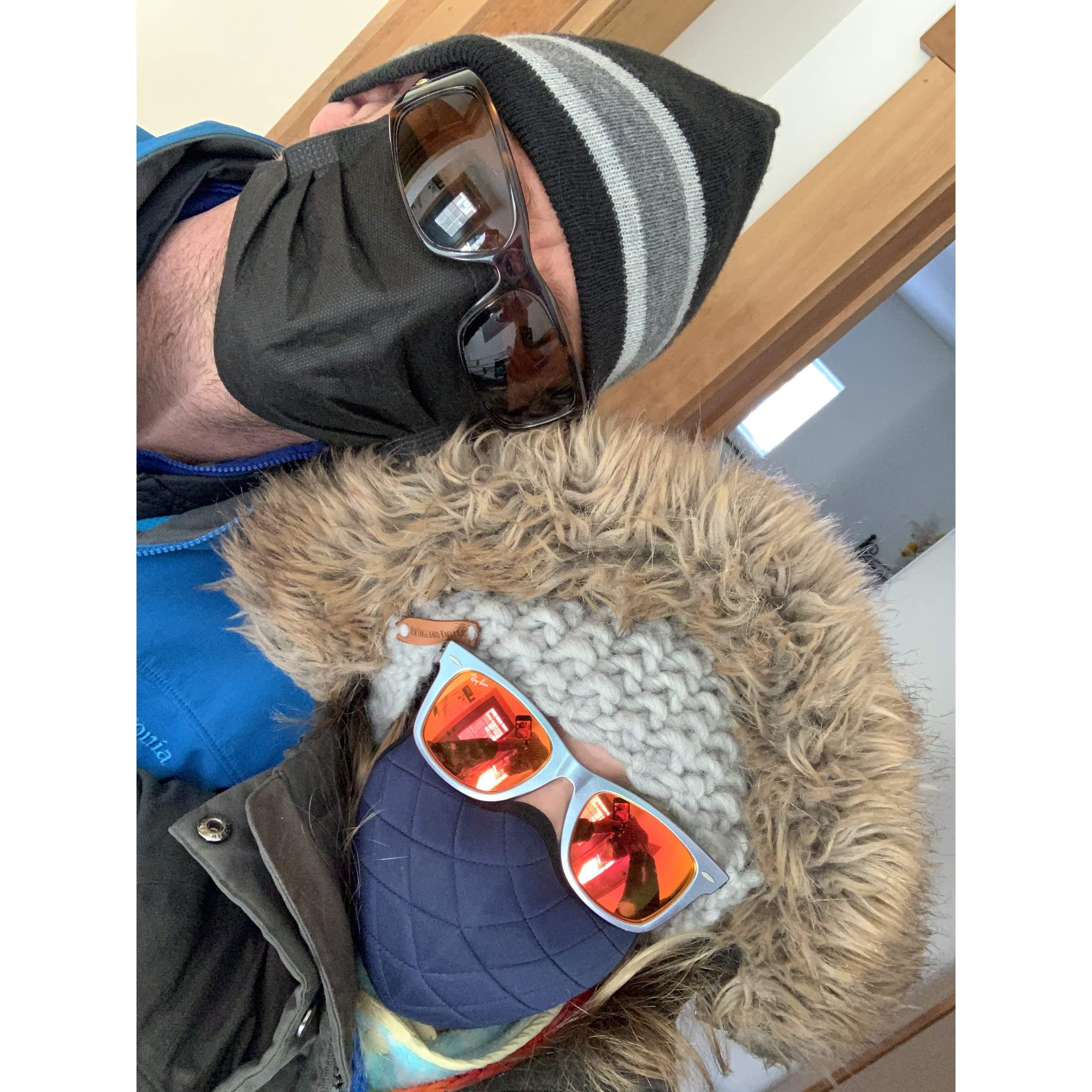 Frigid Temperatures in Whitefish, MT