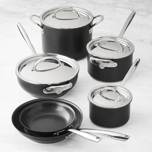 Williams Sonoma Thermo-Clad™ Induction Nonstick 10-Piece Cookware Set