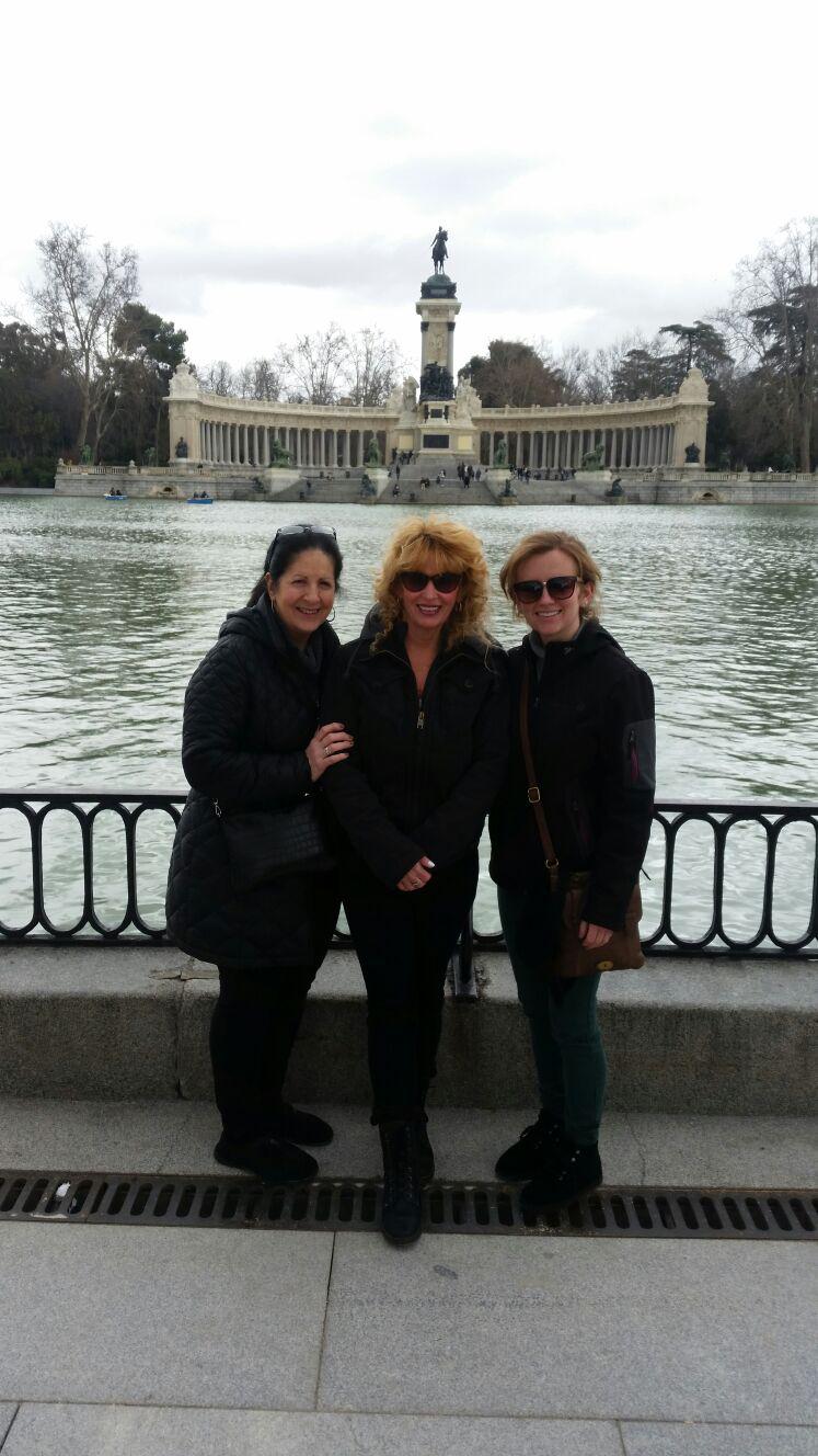 Spain with my mom and Aunt Elena
