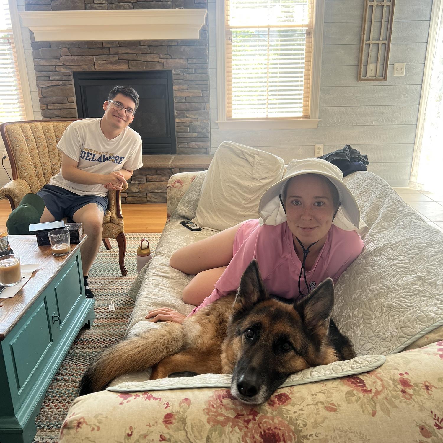 2025 - a trip to our favorite spot (Lewes DE) with some of our favorite people. Cmay is still learning to forgive Olive after a case of mistaken identity.