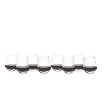 Williams Sonoma Estate Red Wine Tumblers, Buy 6-Get 8 Set