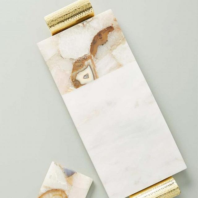 ANTHROPOLOGIEMorgan Composite Agate Cheeseboard
