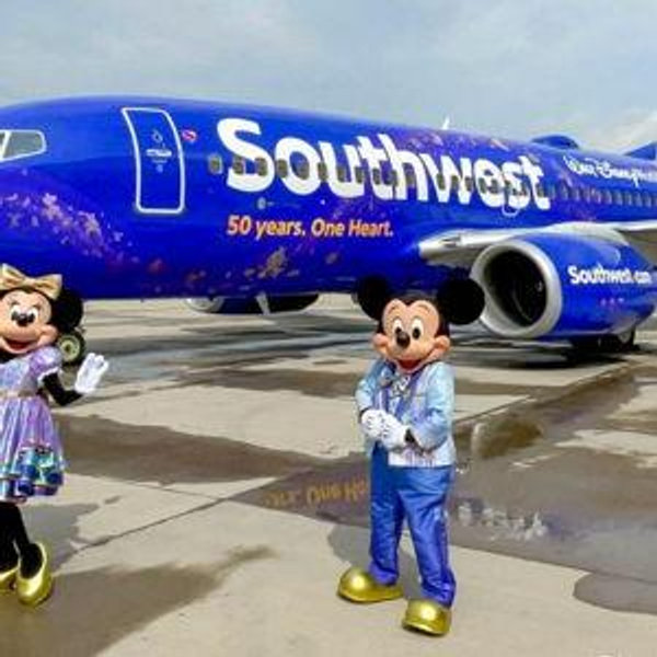 Plane tickets to Disneyland