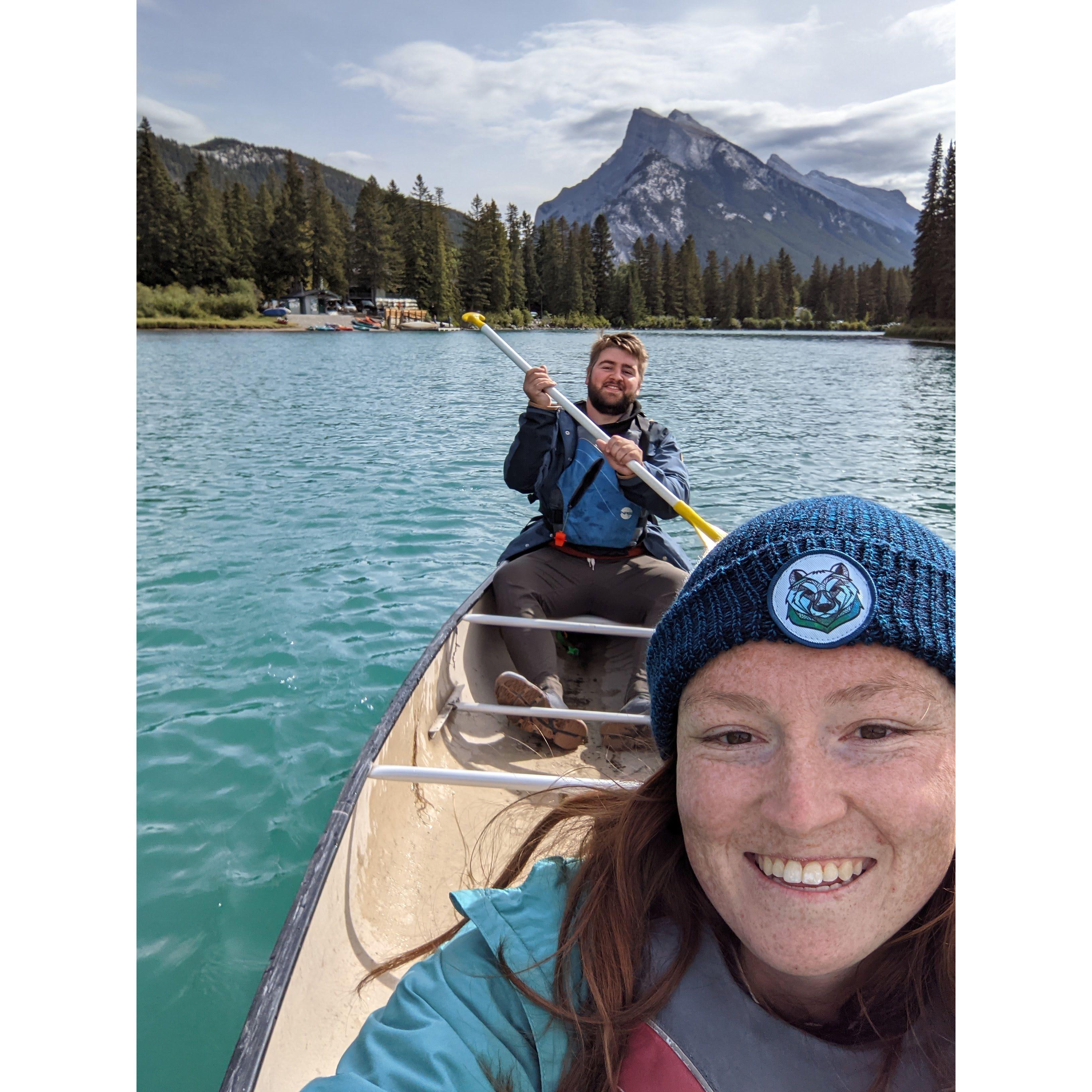In Banff National Park, fall 2021.