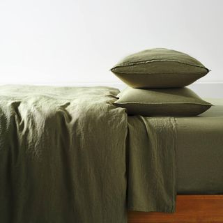 Washed European Linen Pillowcase, Set of 2
