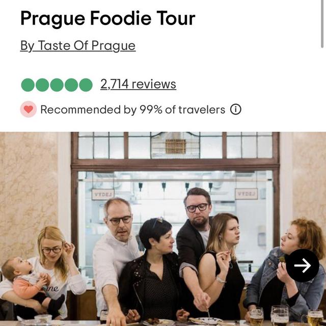 Prague Food Tour On Honeymoon