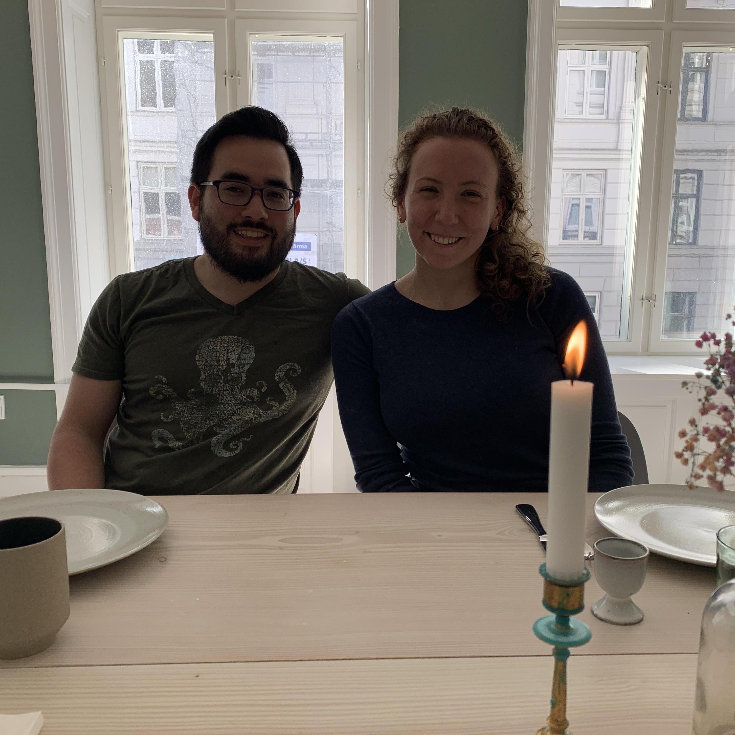 Our first solo trip to Copenhagen where we took a bread making class. So good!