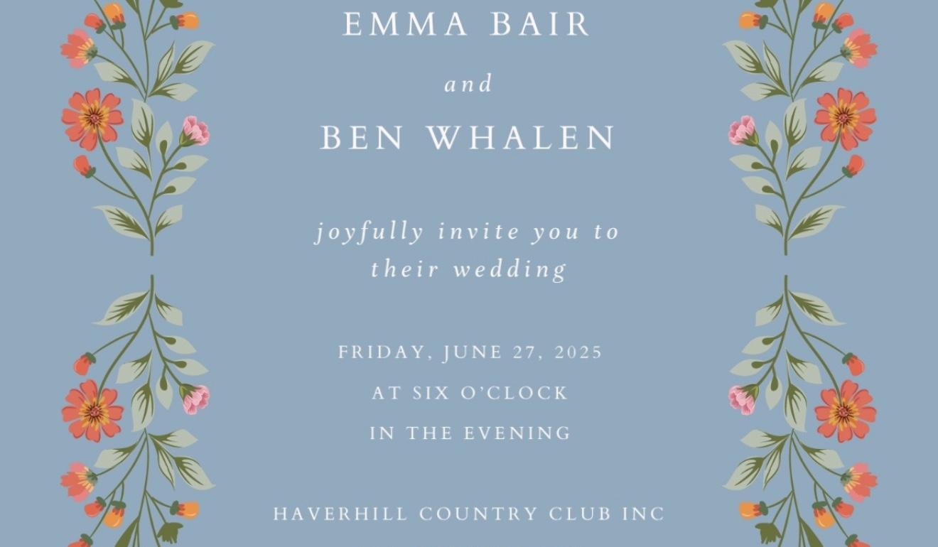 The Wedding Website of Emma Bair and Ben Whalen