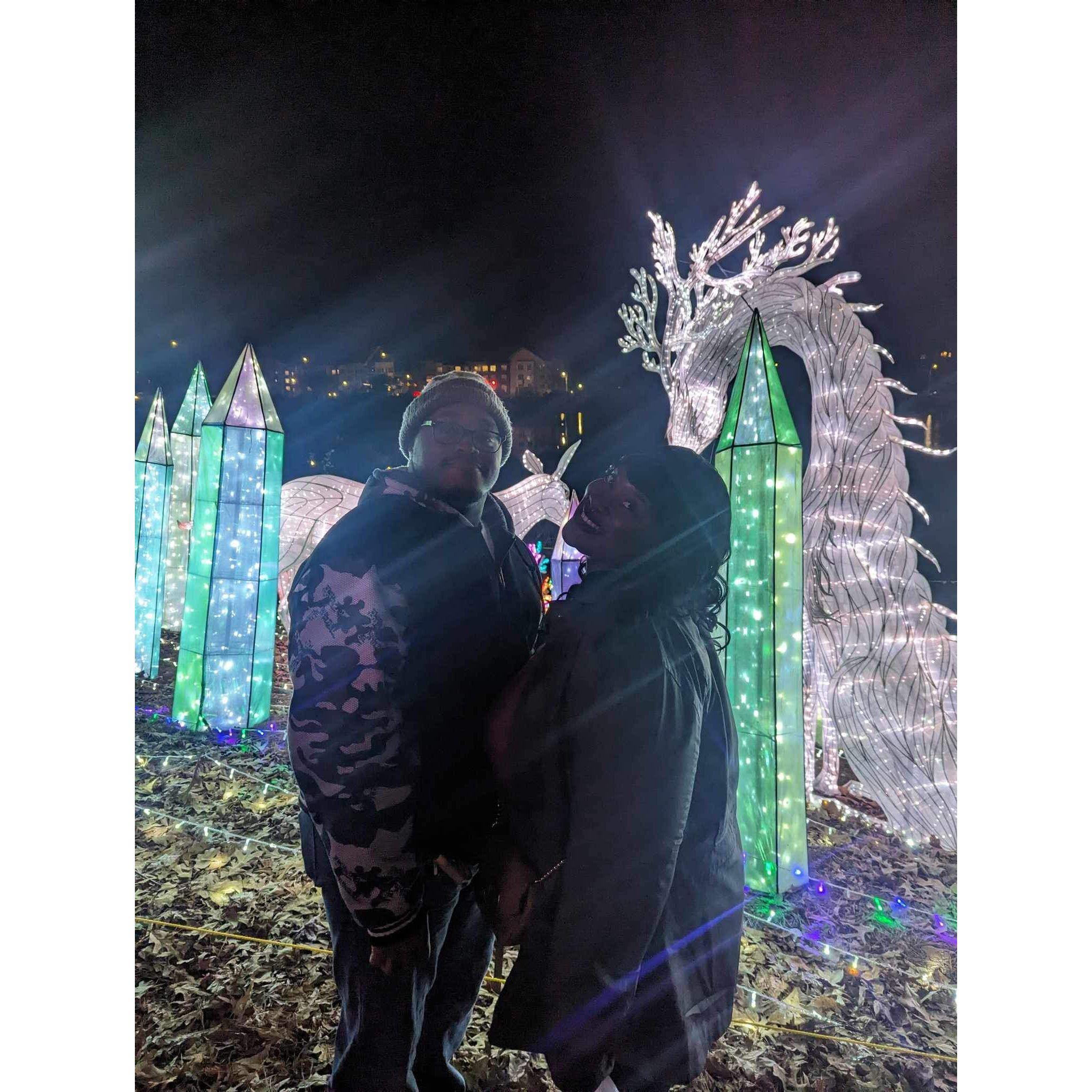 Yup.... I thought after this photo Enley was going to pop the question haha