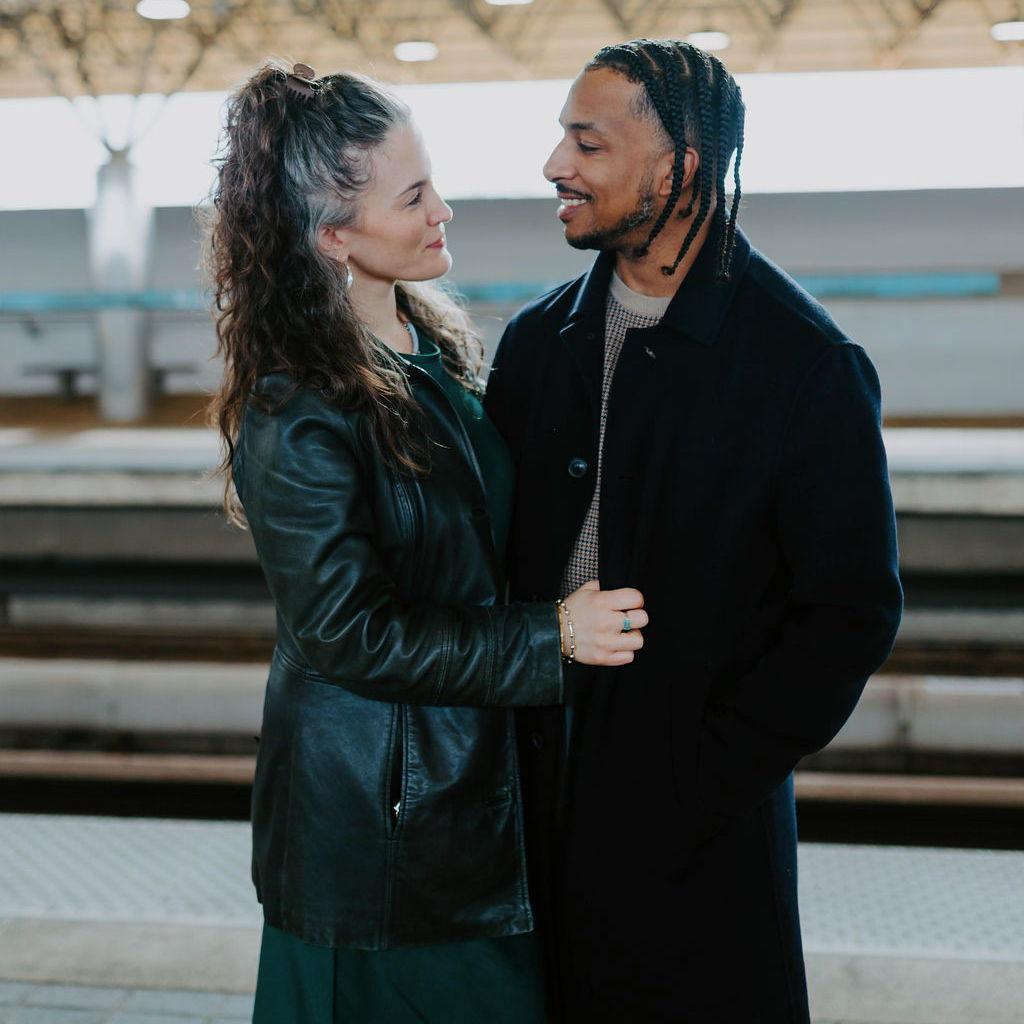 from our engagement photoshoot!