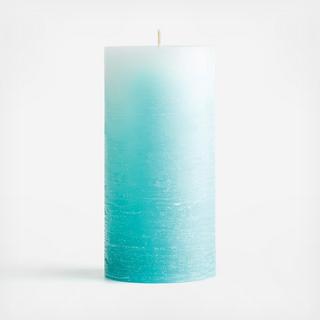 Ombre Pillar Candle