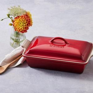 Le Creuset Stoneware Heritage Covered Rectangular Casserole