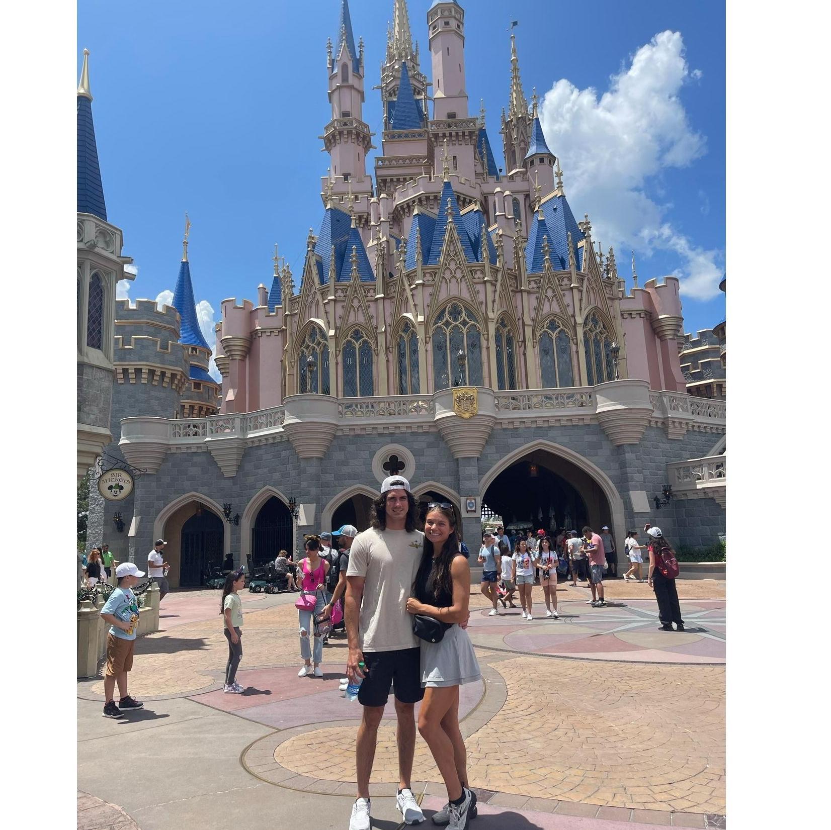Our first trip to Disney together