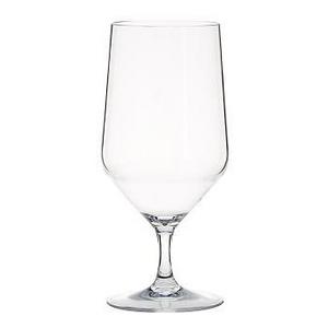 Happy Hour Acrylic Goblet, Set of 4 - Clear