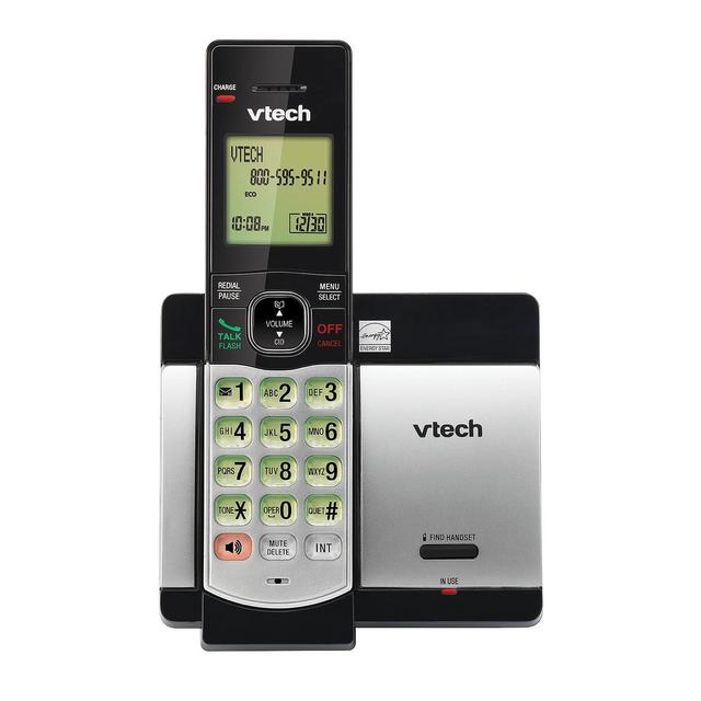 VTech CS5119 DECT 6.0 Expandable Cordless Phone with Caller ID & Call Waiting, 1 Handset - Silver (CS6519)