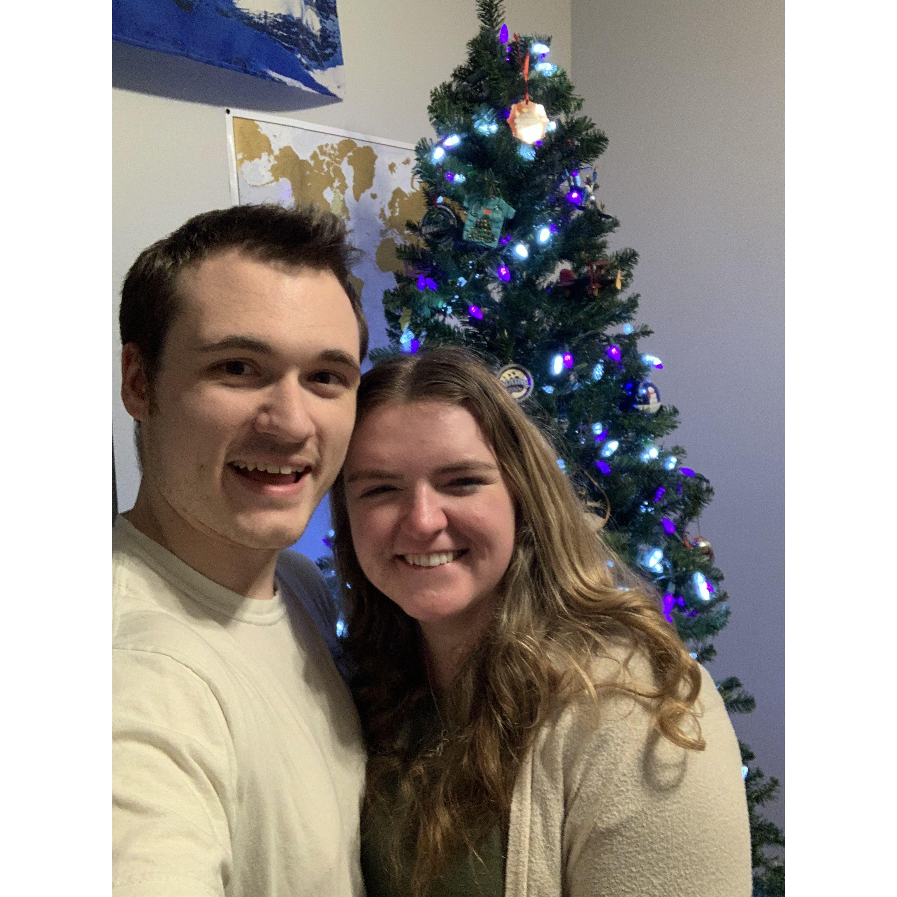 Our first Christmas together ❤️