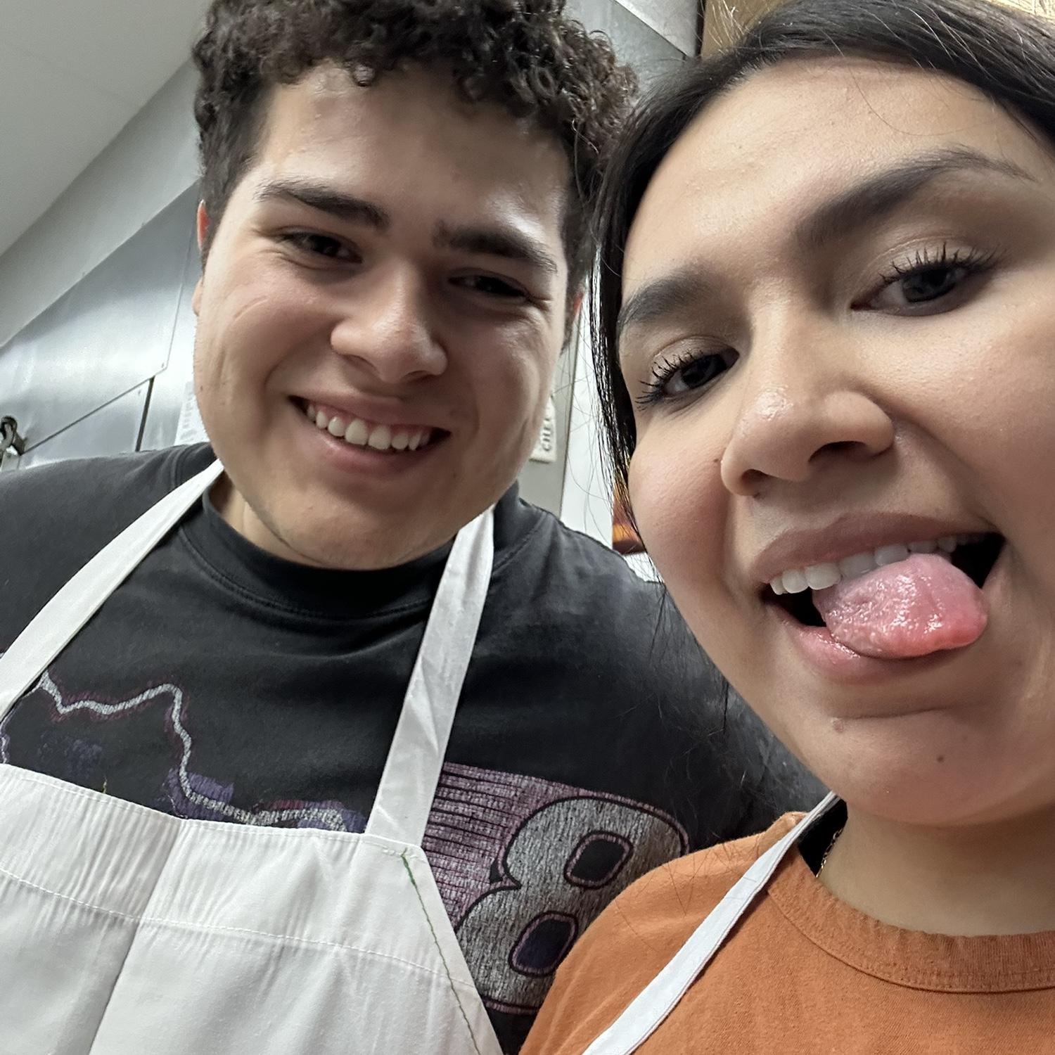 culinary class selfies 👩🏻‍🍳🧑🏻‍🍳