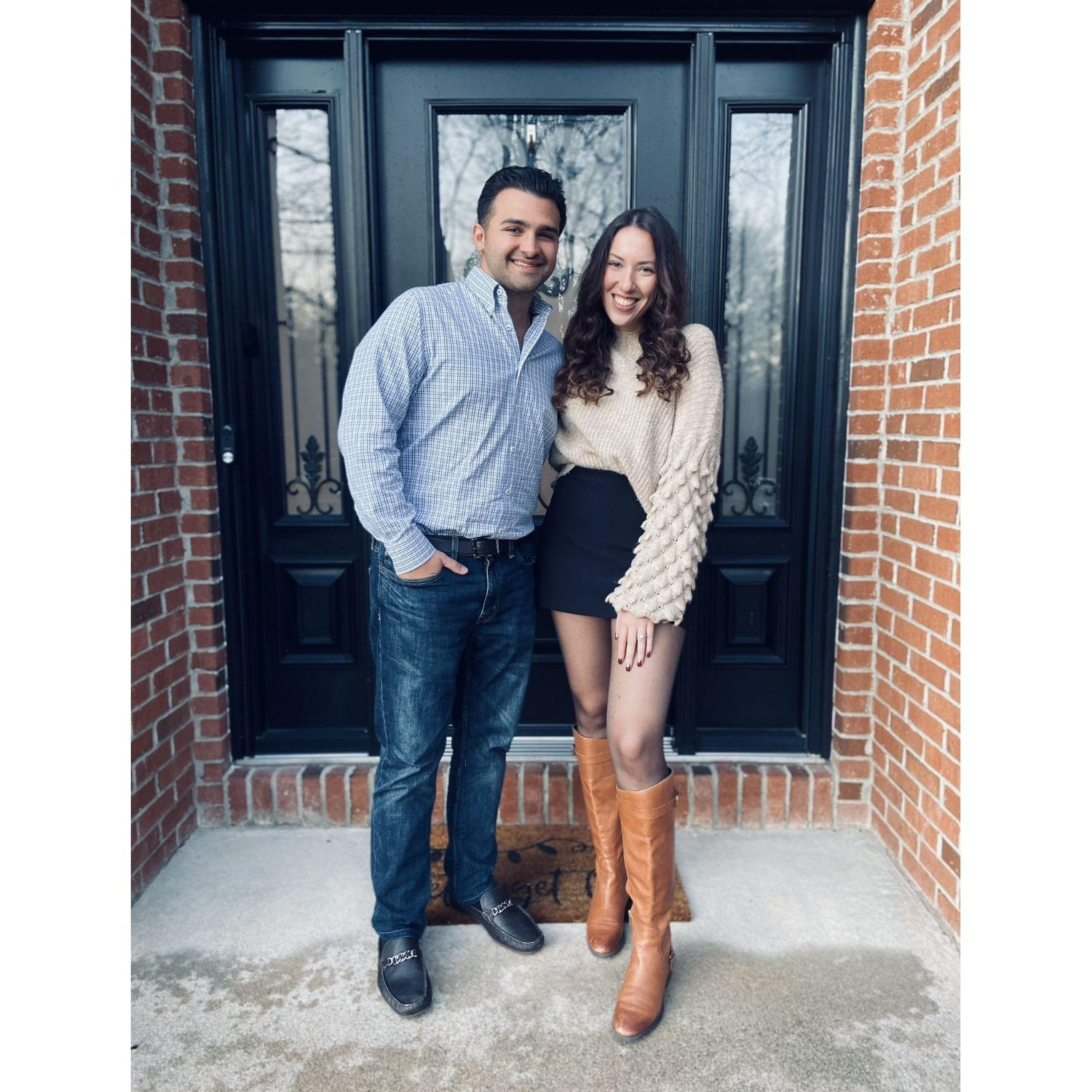 Thanksgiving 2024: We usually start the day with Anthony’s family, then head to Rebecca’s family for round two! We can’t wait to host everyone ourselves someday!