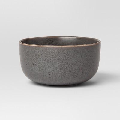 23oz Tilley Stoneware Cereal Bowl Black - Project 62™