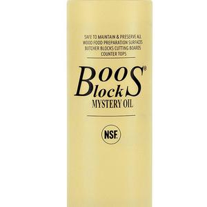John Boos MYSB Mystery Butcher Block Oil, 16 Ounce Bottle