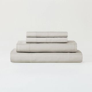 LuxeWeave Organic French 4-Piece Sheet Set