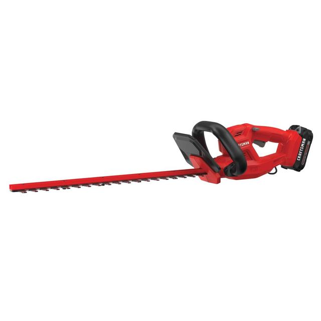 CRAFTSMAN Trimmers & Edgers 20-Volt Max 20-in Dual Cordless Electric Hedge Trimmer 1.5 Ah (Battery & Charger Included)