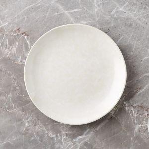 Caspian Cream Reactive Glaze Salad Plate