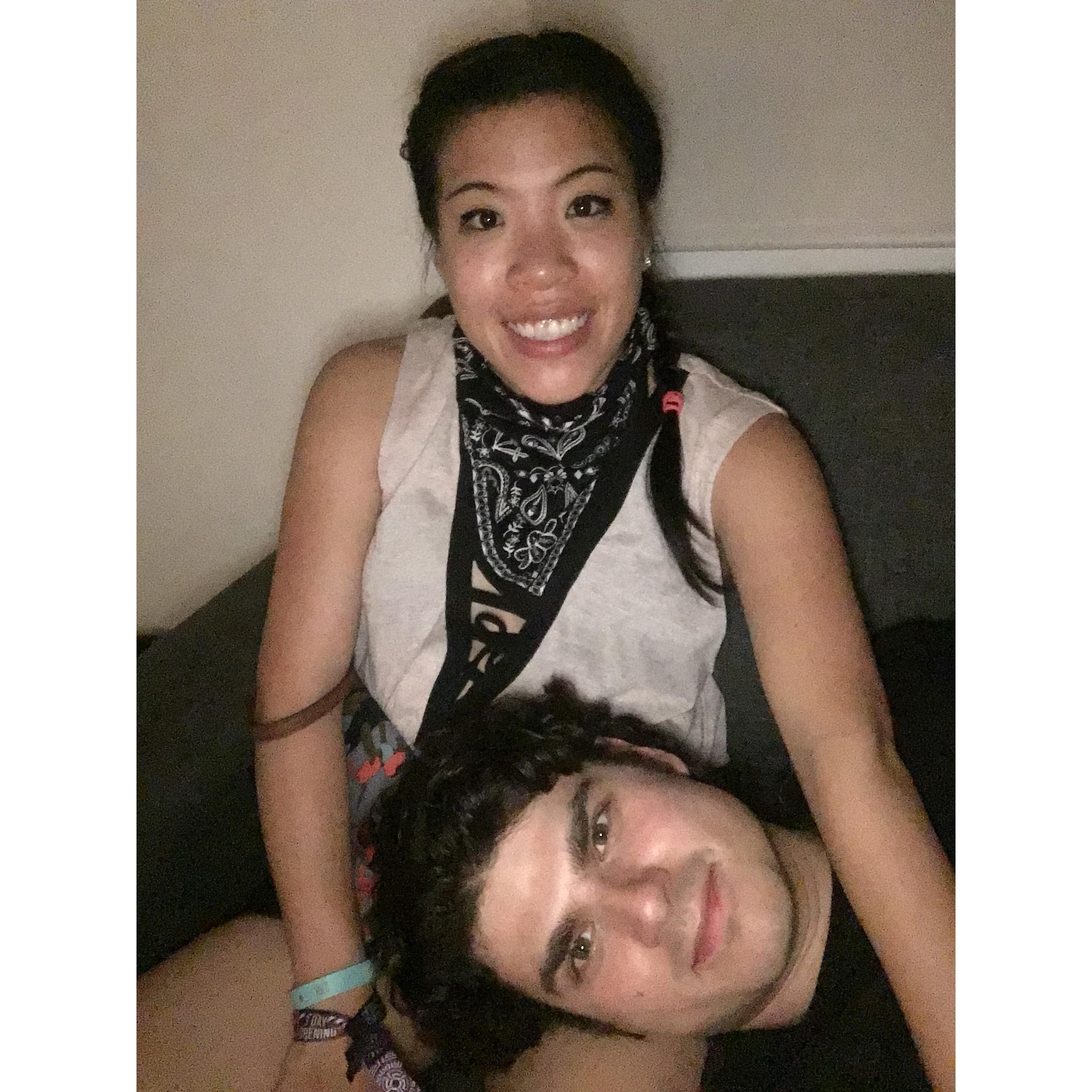 Our last pic as boyfriend and girlfriend in Playa Del Carmen