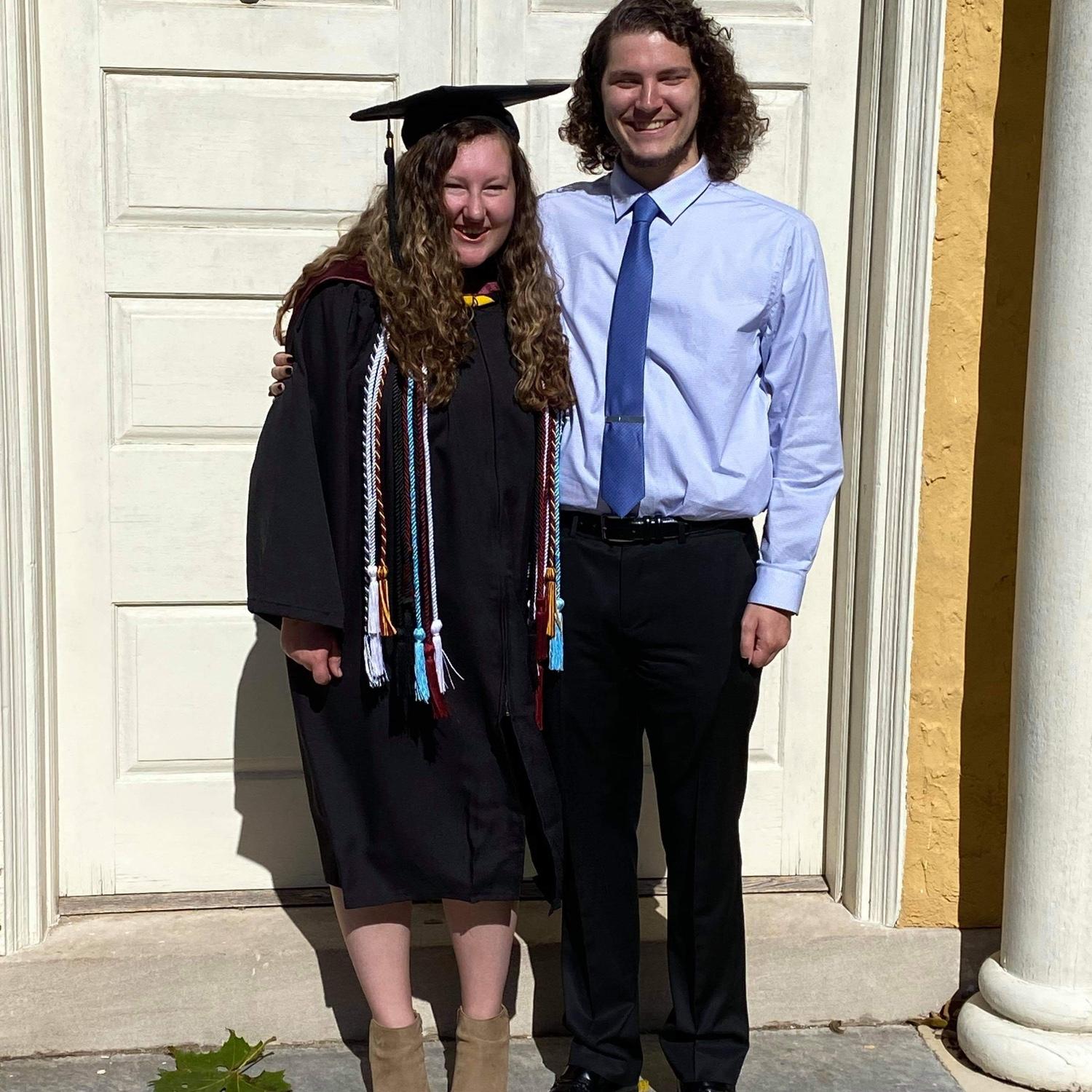 Emily’s college graduation 2020