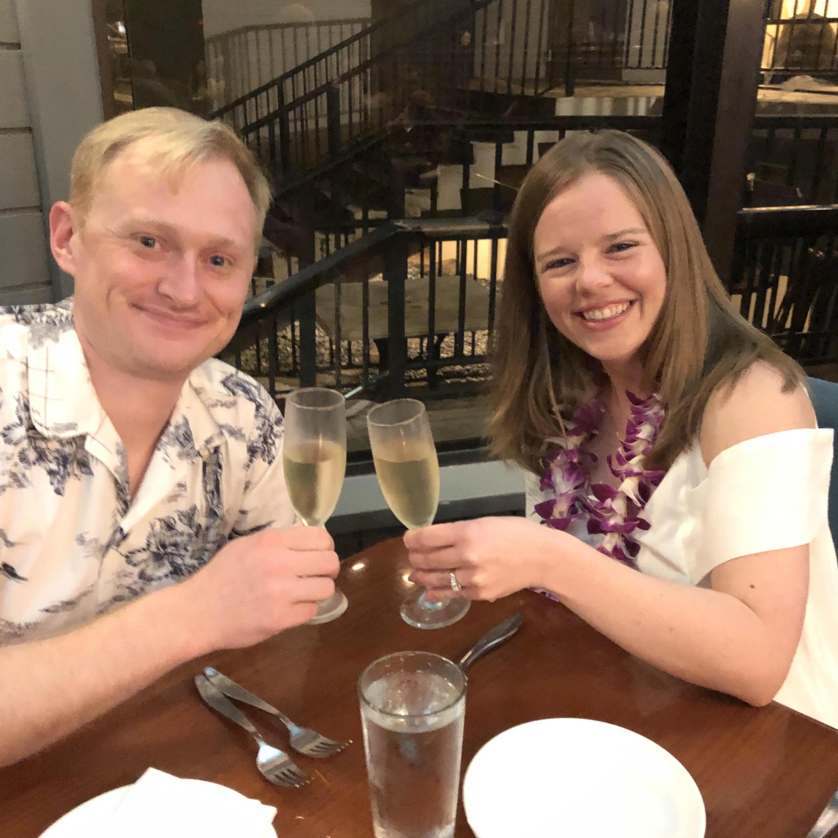 First date night with the fiancé!