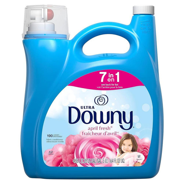 Downy April Fresh Liquid Fabric Conditioner (Fabric Softener), 164 fl oz, 190 loads