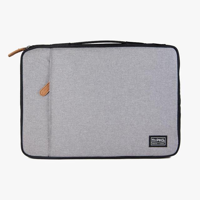 Laptop Sleeve With Handle, 13", Light Gray
