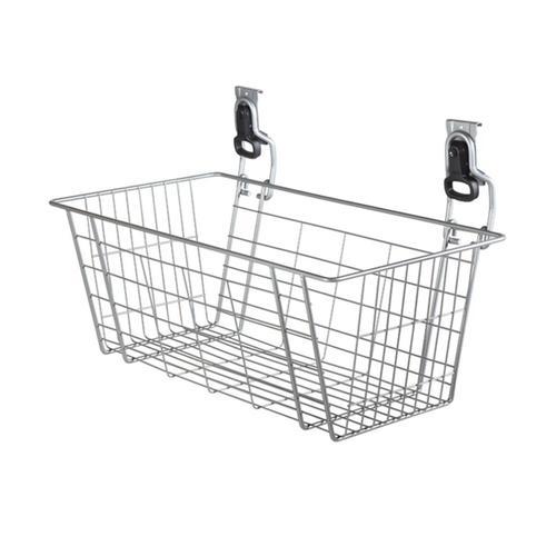 Rubbermaid FastTrack Garage Satin Nickel Steel Hose Basket at Lowes.com