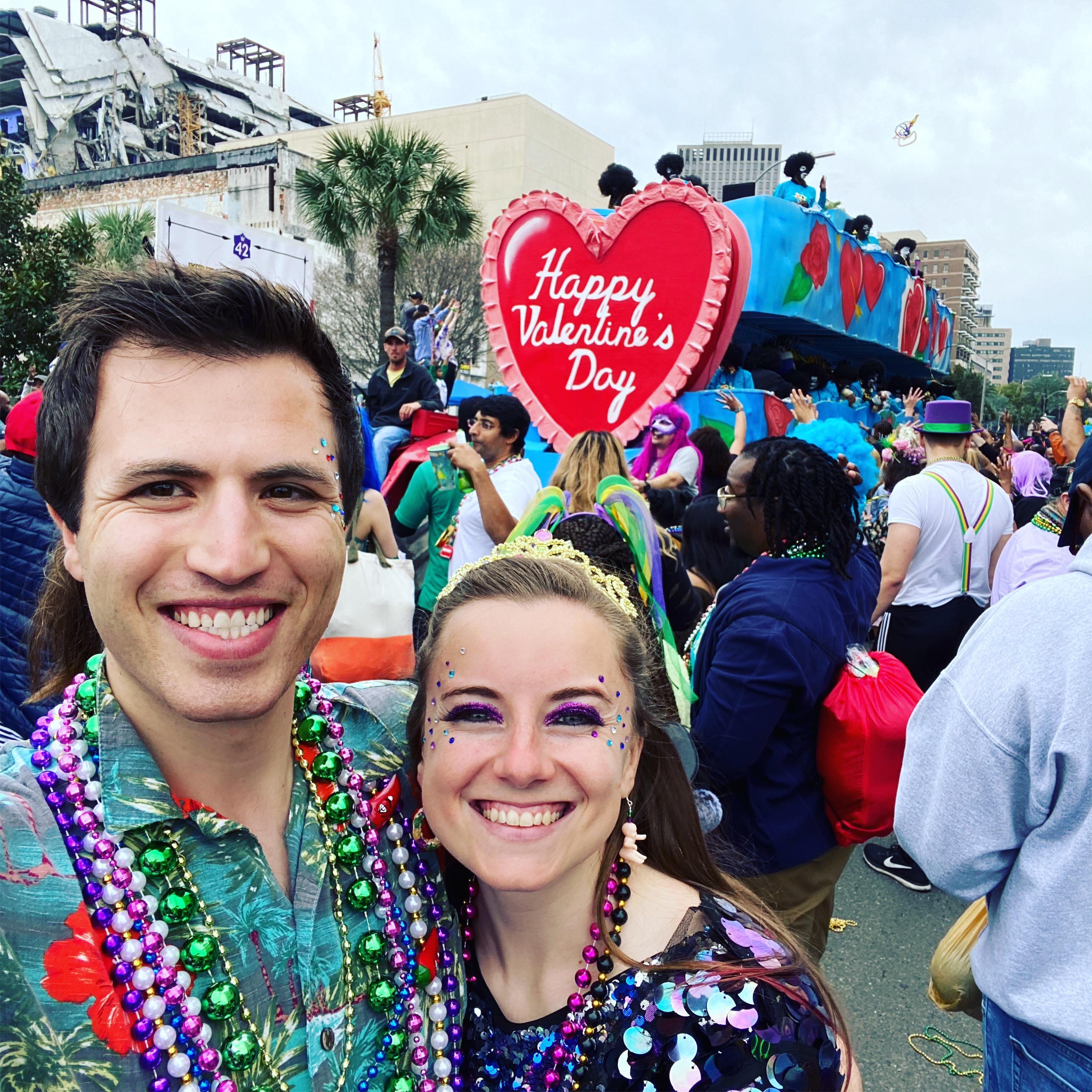 Mardi Gras 2020 (right before covid)!