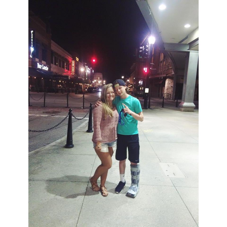 Our first official picture being official lol