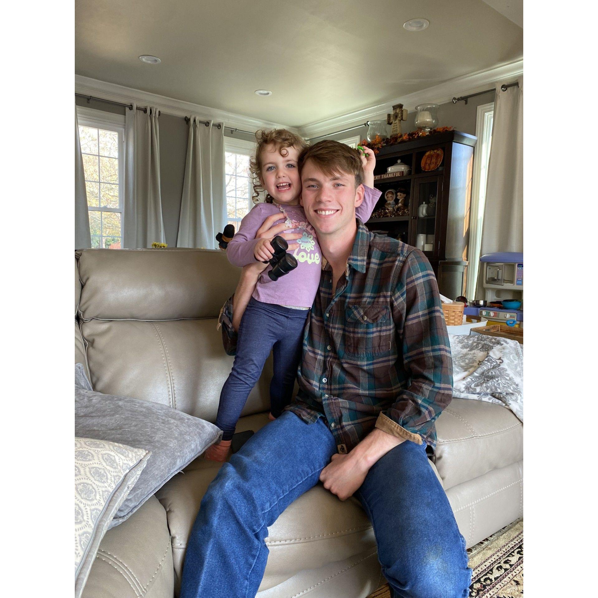 One of Gracies favorite people in this whole world!