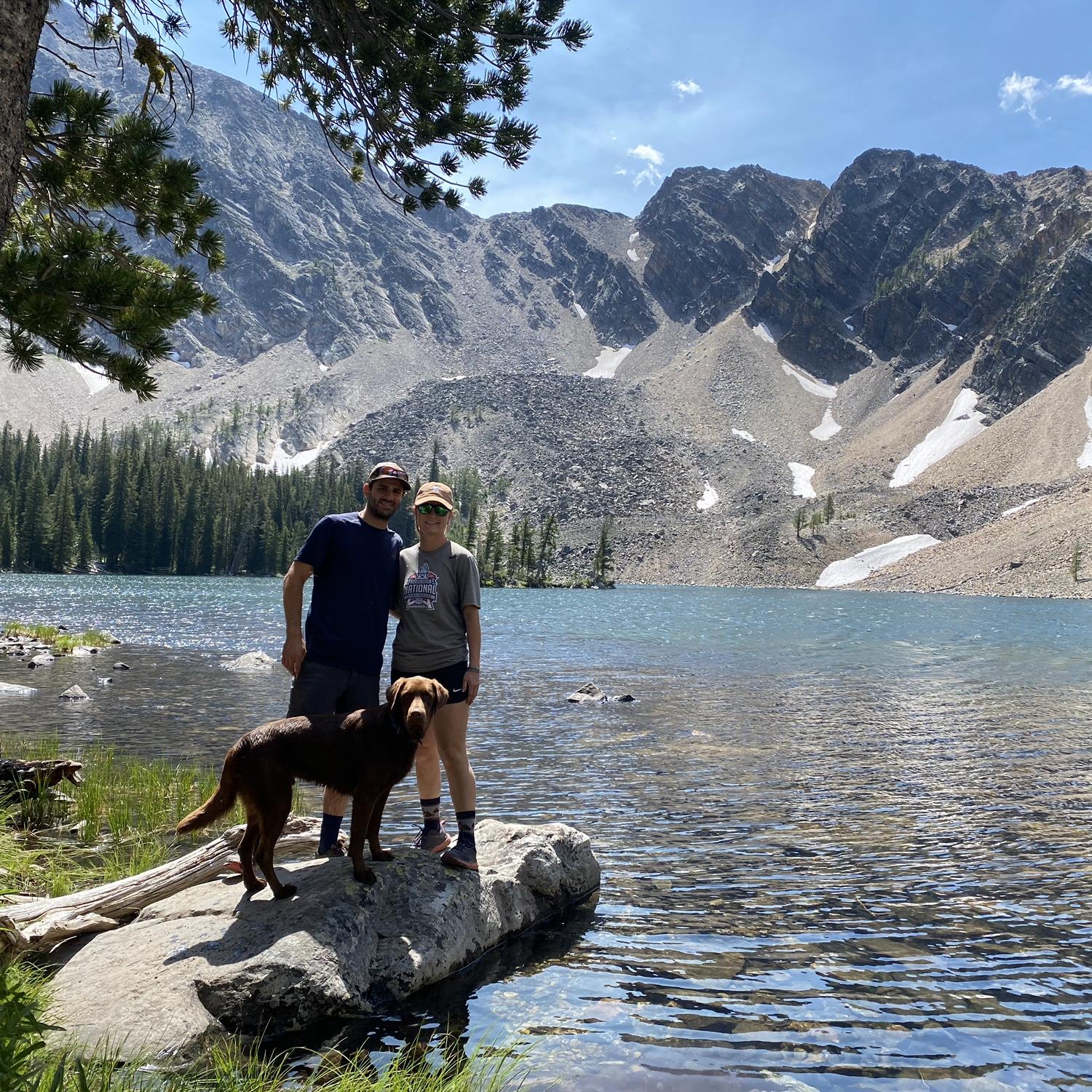 Tamarack Lake in the Pintlers